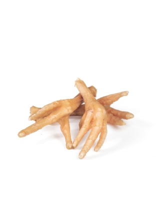 Naturalny gryzak dla psa kurze łapki 250g