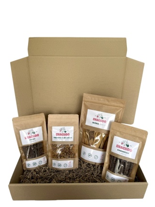 Monobiałkowy Tasting Box Jeleń - przysmaki dla psa Snackoo