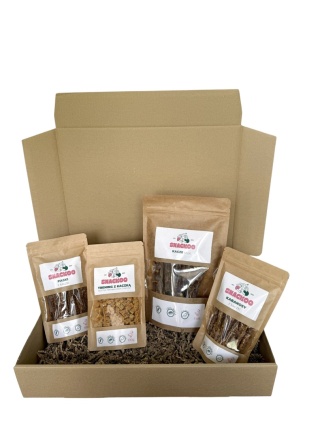 Monobiałkowy Tasting Box Kaczka - przysmaki dla psa Snackoo