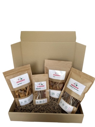 Naturalne wyciszające gryzaki dla psa Calming Box Snackoo