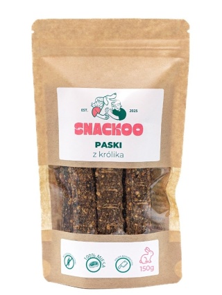 Paski mięsne z królika 150g