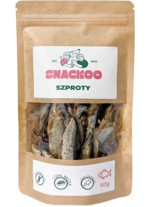 Smaczki dla psa szproty 60g