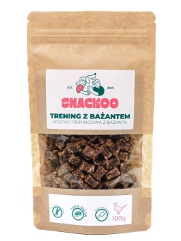 Smaczki dla psa bażant 100% mięsa Snackoo 100g