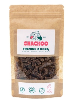 Smaczki dla psa koza 100% mięsa Snackoo 100g