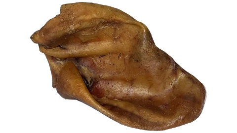 Naturalny suszony gryzak dla psa uszy wieprzowe 2szt.